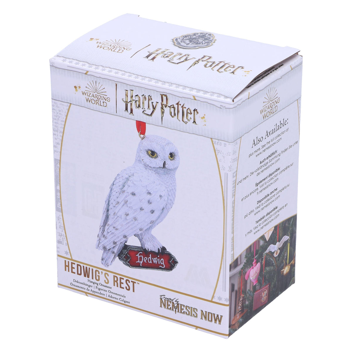 Harry Potter – Official Hedwig's Rest Hanging Ornament Hanging Ornament - Tophatter Daily Deals