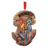 Harry Potter – Official Hogwarts Crest Hanging Ornament Hanging Ornament - Tophatter Daily Deals
