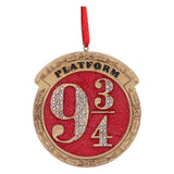 Harry Potter – Official Platform 9 ¾ Hanging Ornament Hanging Ornament - Tophatter Daily Deals