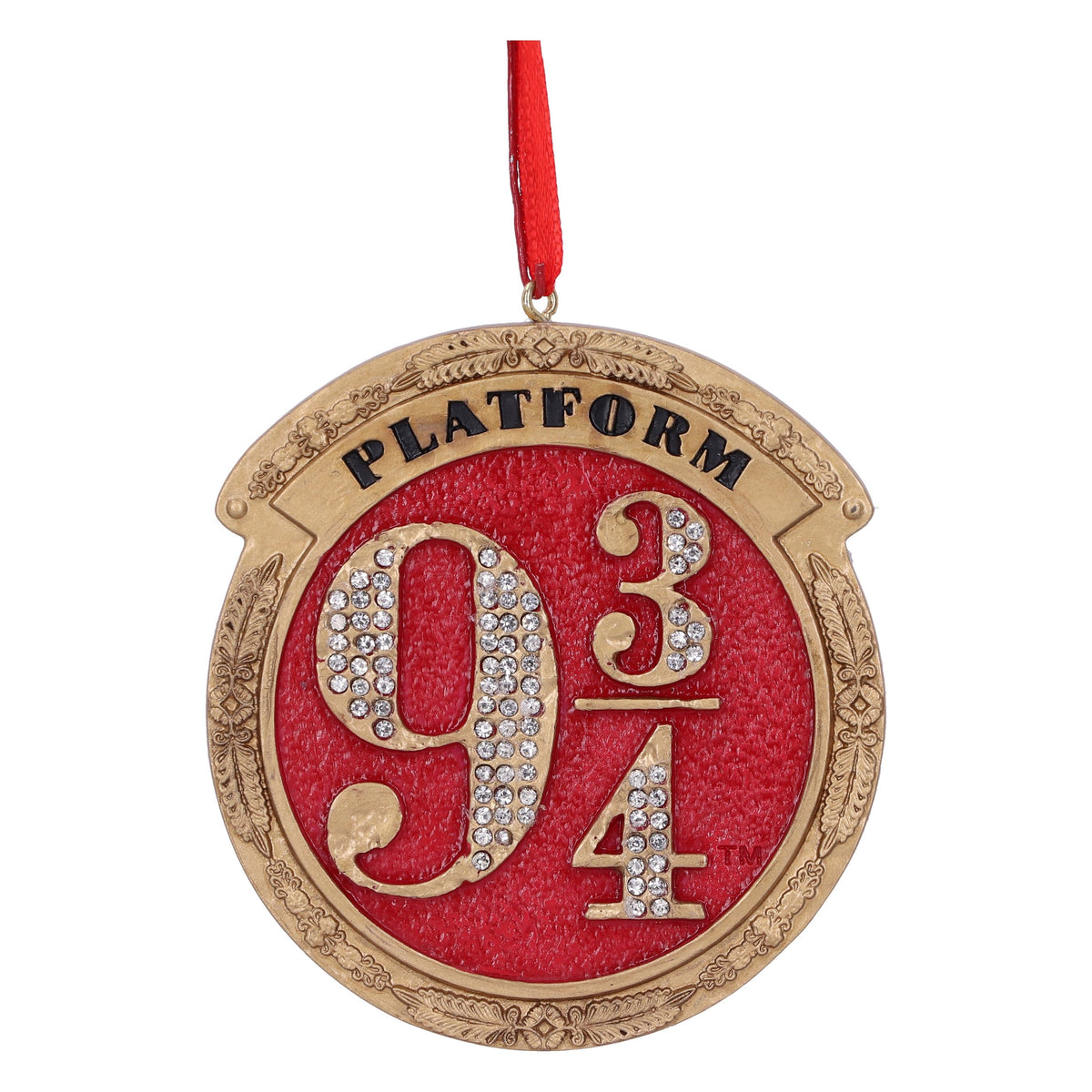 Harry Potter – Official Platform 9 ¾ Hanging Ornament Hanging Ornament - Tophatter Daily Deals