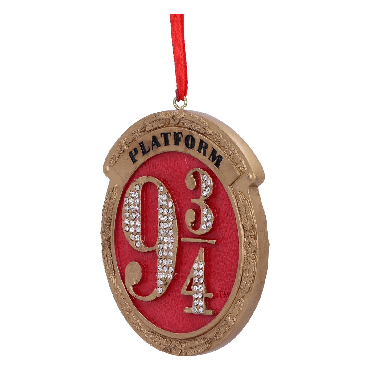 Harry Potter – Official Platform 9 ¾ Hanging Ornament Hanging Ornament - Tophatter Daily Deals