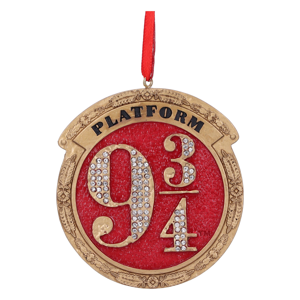 Harry Potter – Official Platform 9 ¾ Hanging Ornament Hanging Ornament - Tophatter Daily Deals