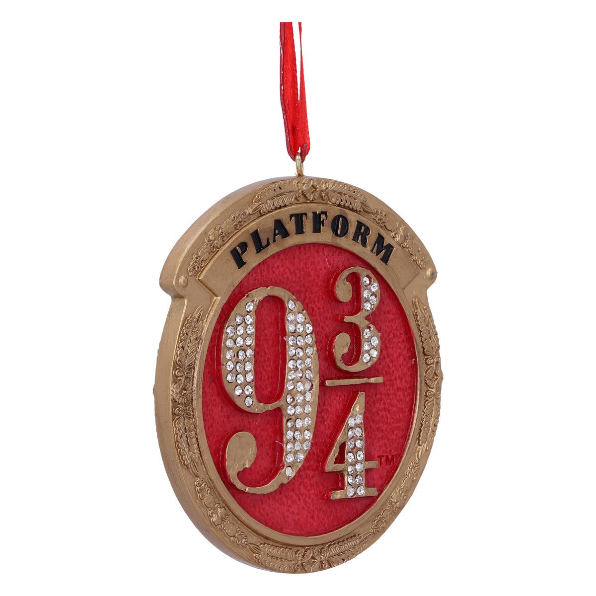 Harry Potter – Official Platform 9 ¾ Hanging Ornament Hanging Ornament - Tophatter Daily Deals