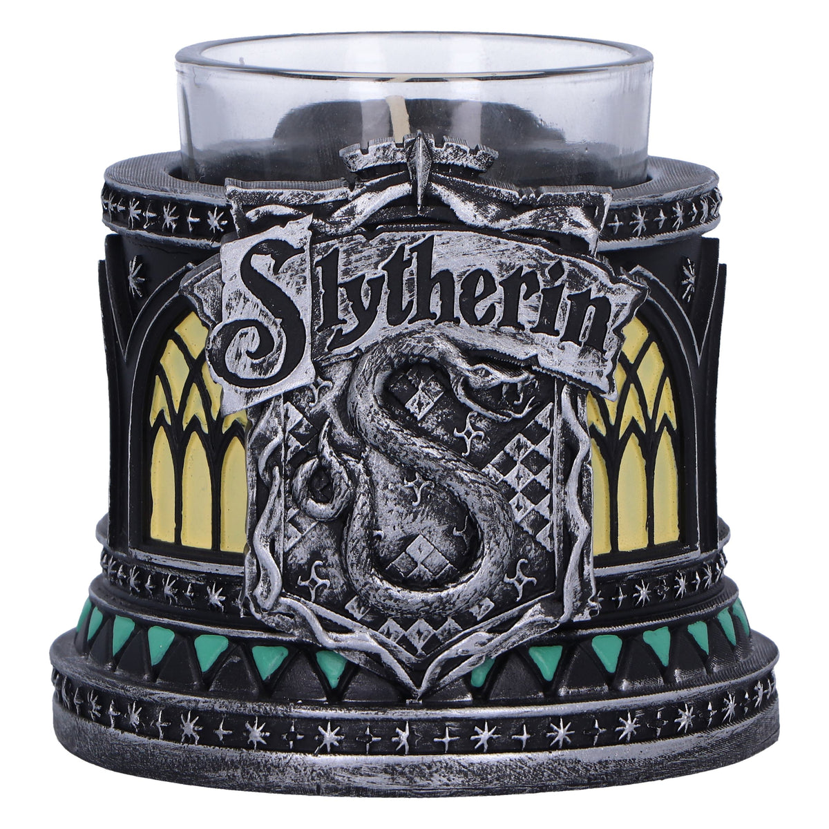 Harry Potter – Official Slytherin Tea Light Holder Candle Holder - Tophatter Daily Deals