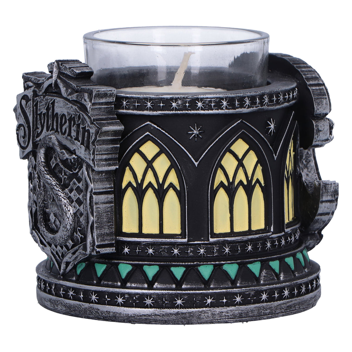 Harry Potter – Official Slytherin Tea Light Holder Candle Holder - Tophatter Daily Deals