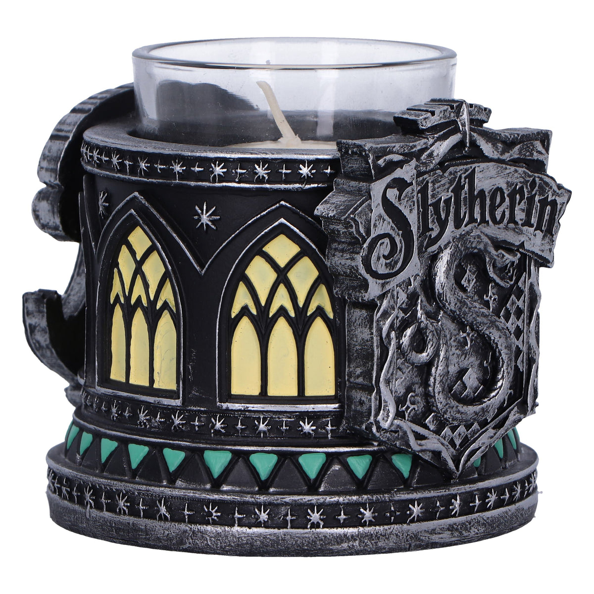 Harry Potter – Official Slytherin Tea Light Holder Candle Holder - Tophatter Daily Deals