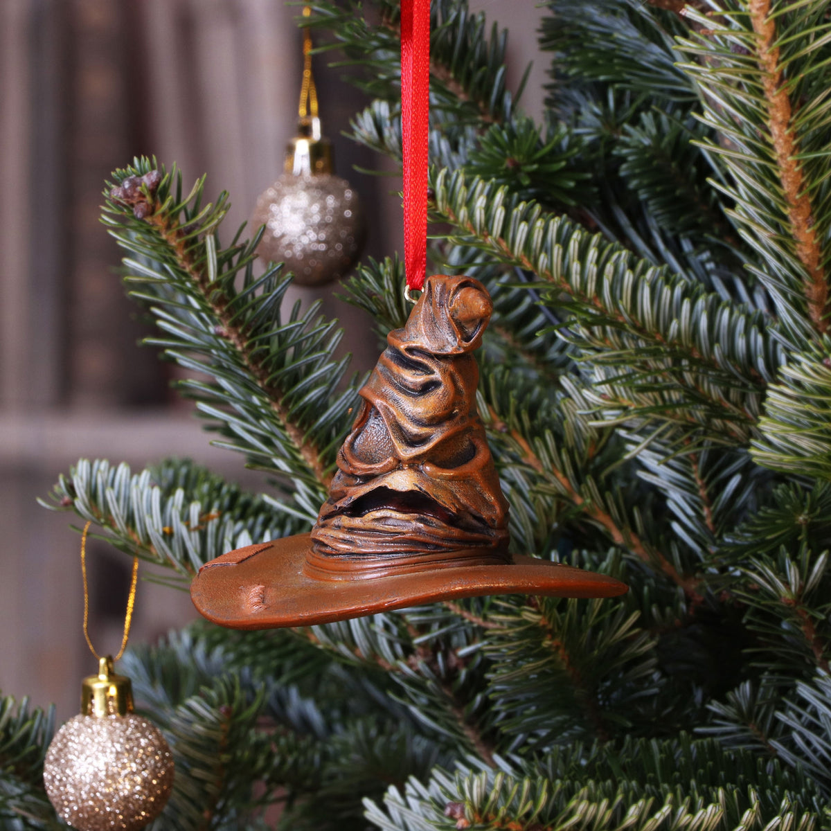 Harry Potter – Official Sorting Hat Hanging Ornament Hanging Ornament - Tophatter Daily Deals
