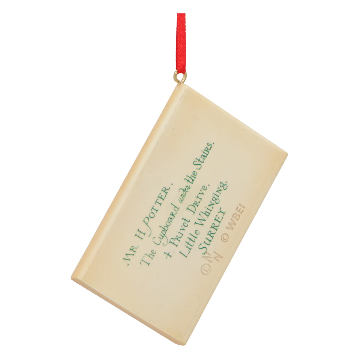 Harry Potter – Official Hogwarts Letter Hanging Ornament Hanging Ornament - Tophatter Daily Deals