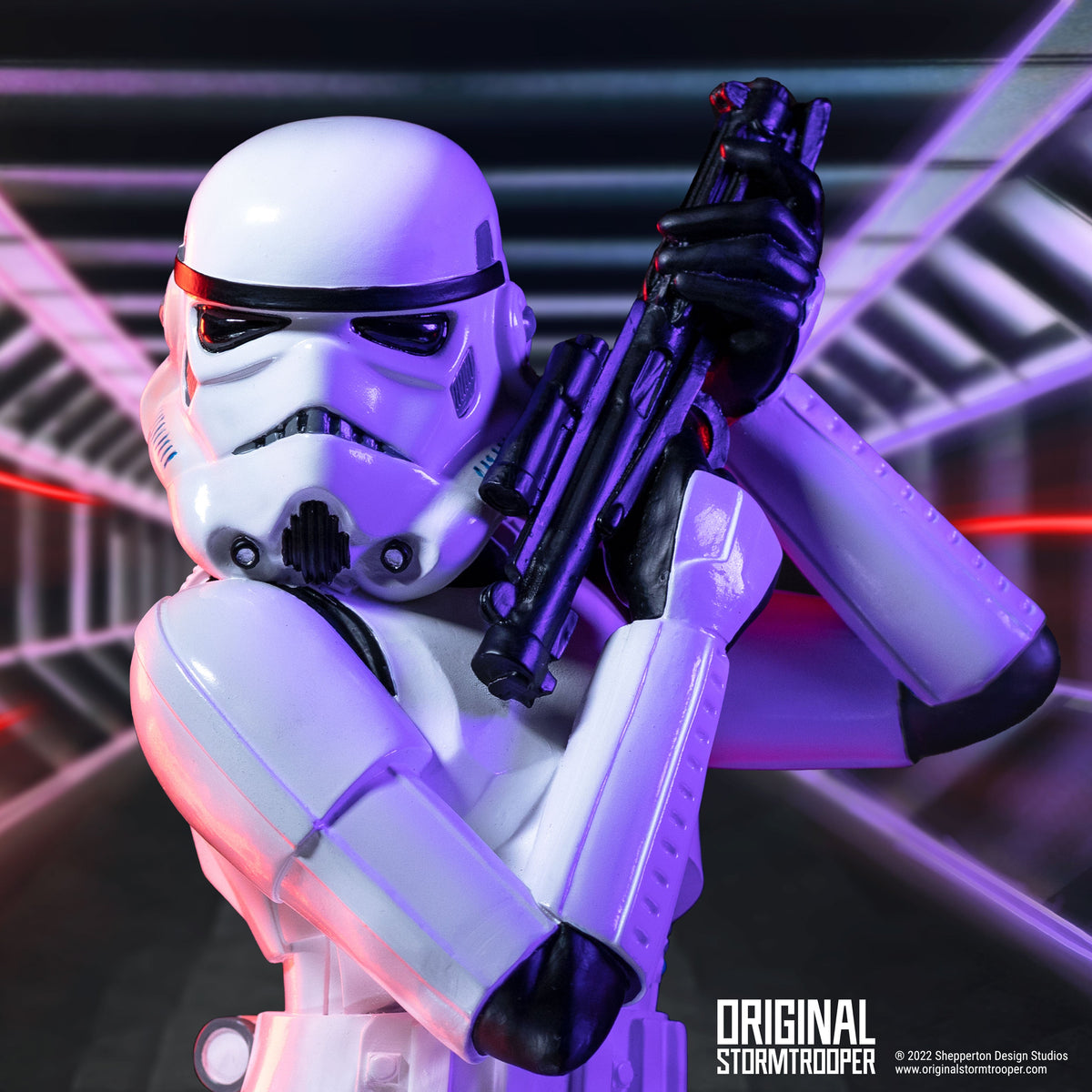 Original Stormtrooper – Official Small Stormtrooper Bust Decorative Figurine - Tophatter Daily Deals
