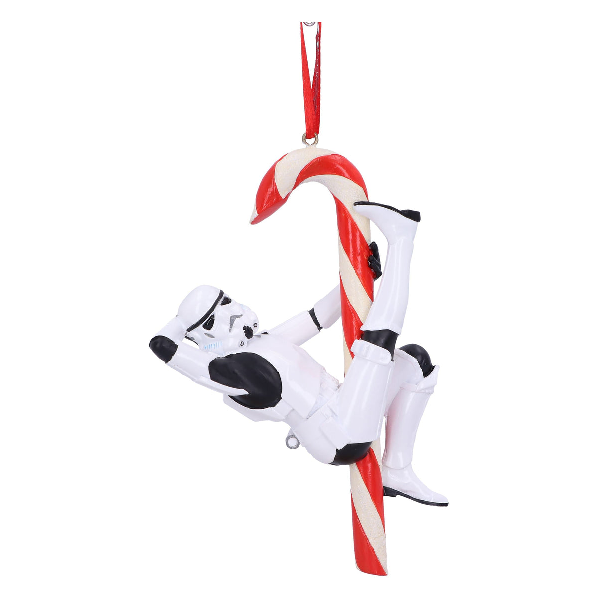Original Stormtrooper – Official Candy Cane Hanging Ornament Hanging Ornament - Tophatter Daily Deals