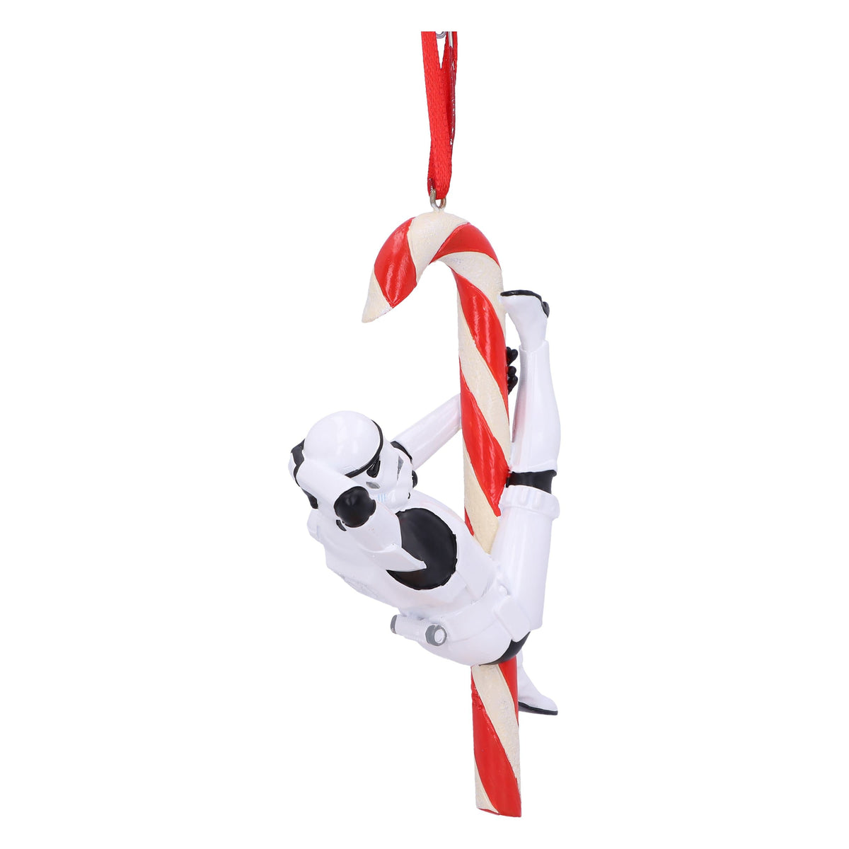 Original Stormtrooper – Official Candy Cane Hanging Ornament Hanging Ornament - Tophatter Daily Deals
