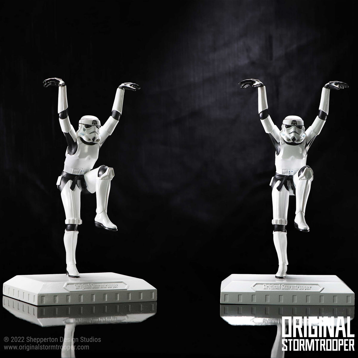 Original Stormtrooper – Official Crane Kick Figurine Decorative Figurine - Tophatter Daily Deals