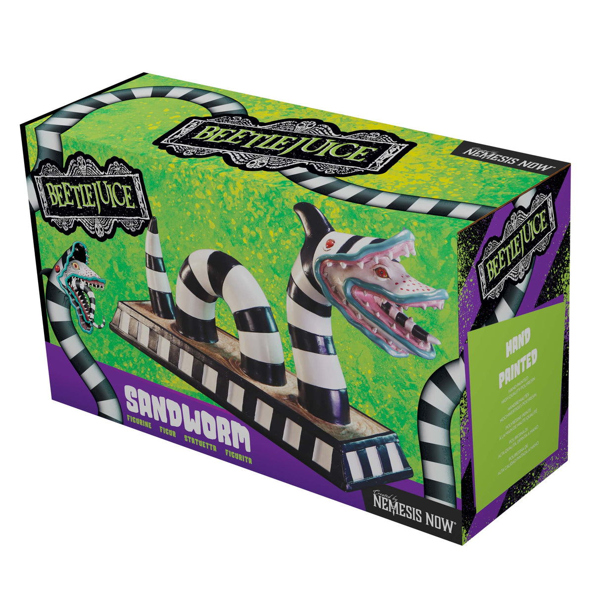 Beetlejuice – Official Sandworm Figurine Collectible Figure - Tophatter Daily Deals