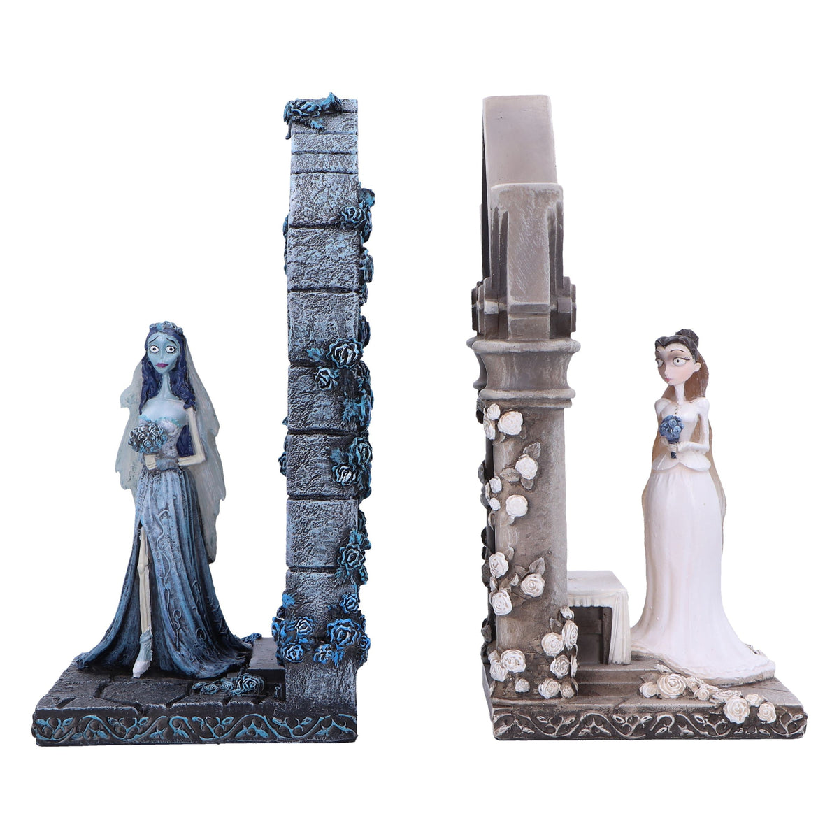 Tim Burton's Corpse Bride – Official Emily & Victoria Bookends Bookend - Tophatter Daily Deals