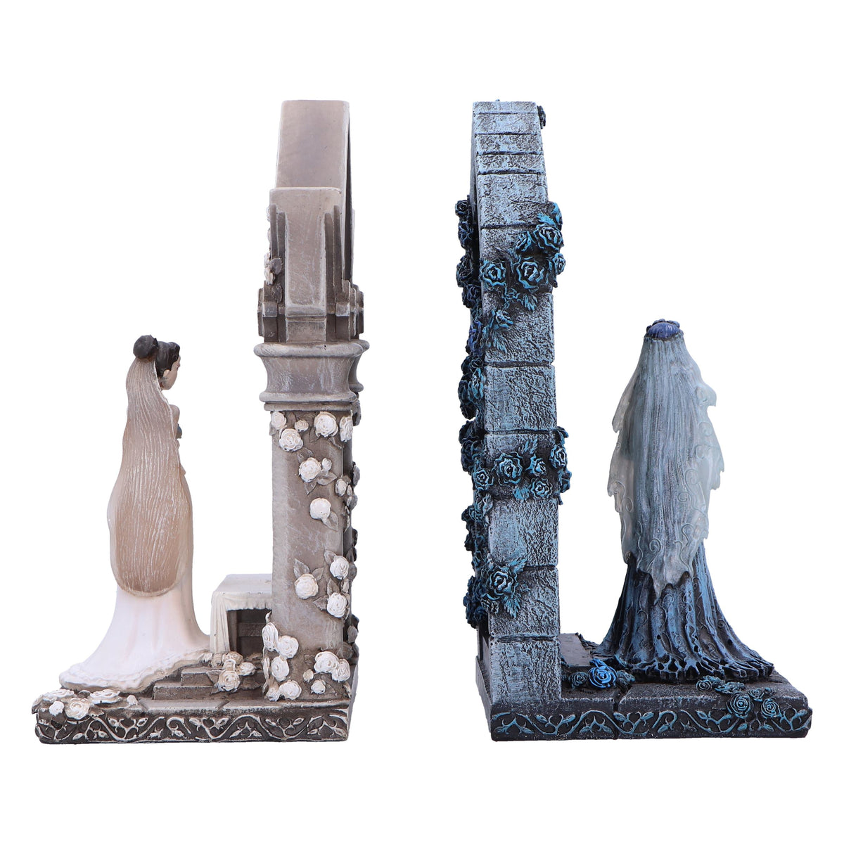 Tim Burton's Corpse Bride – Official Emily & Victoria Bookends Bookend - Tophatter Daily Deals