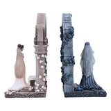 Tim Burton's Corpse Bride – Official Emily & Victoria Bookends Bookend - Tophatter Daily Deals
