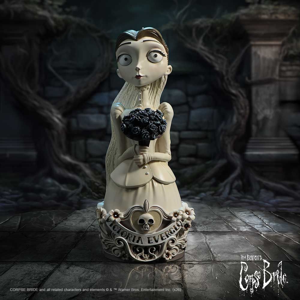 Tim Burton's Corpse Bride – Official Victoria Everglot Bust Statue - Tophatter Daily Deals