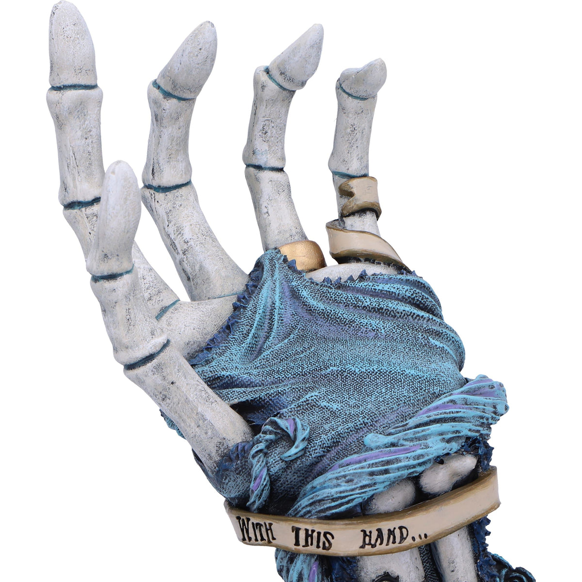 Tim Burton's Corpse Bride – Official With This Hand Vow Figurine Collectible Figure - Tophatter Daily Deals