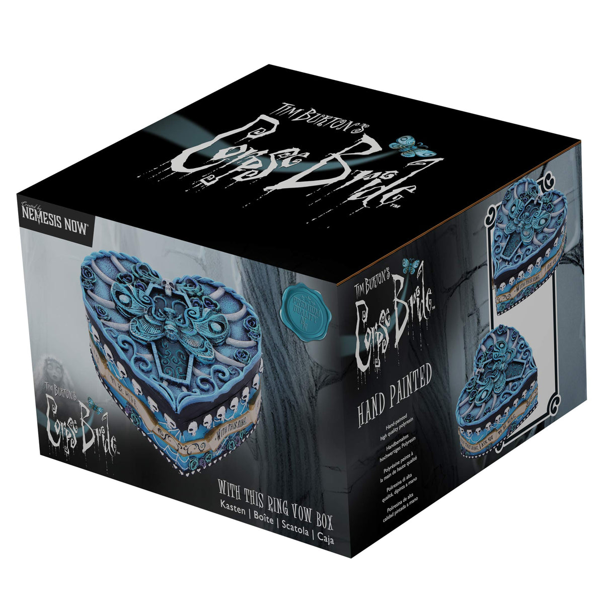 Tim Burton's Corpse Bride – Official With This Ring Vow Box Ring - Tophatter Daily Deals