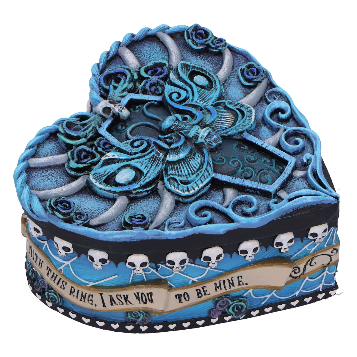 Tim Burton's Corpse Bride – Official With This Ring Vow Box Ring - Tophatter Daily Deals