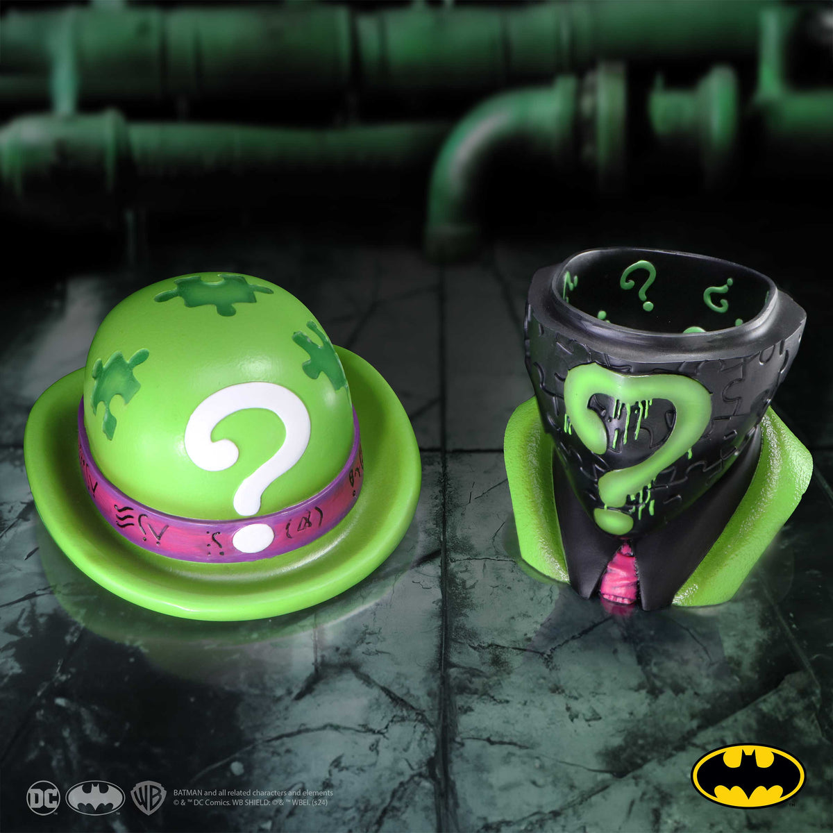 DC Comics – Official The Riddler Keepsake Box Trinket Box - Tophatter Daily Deals