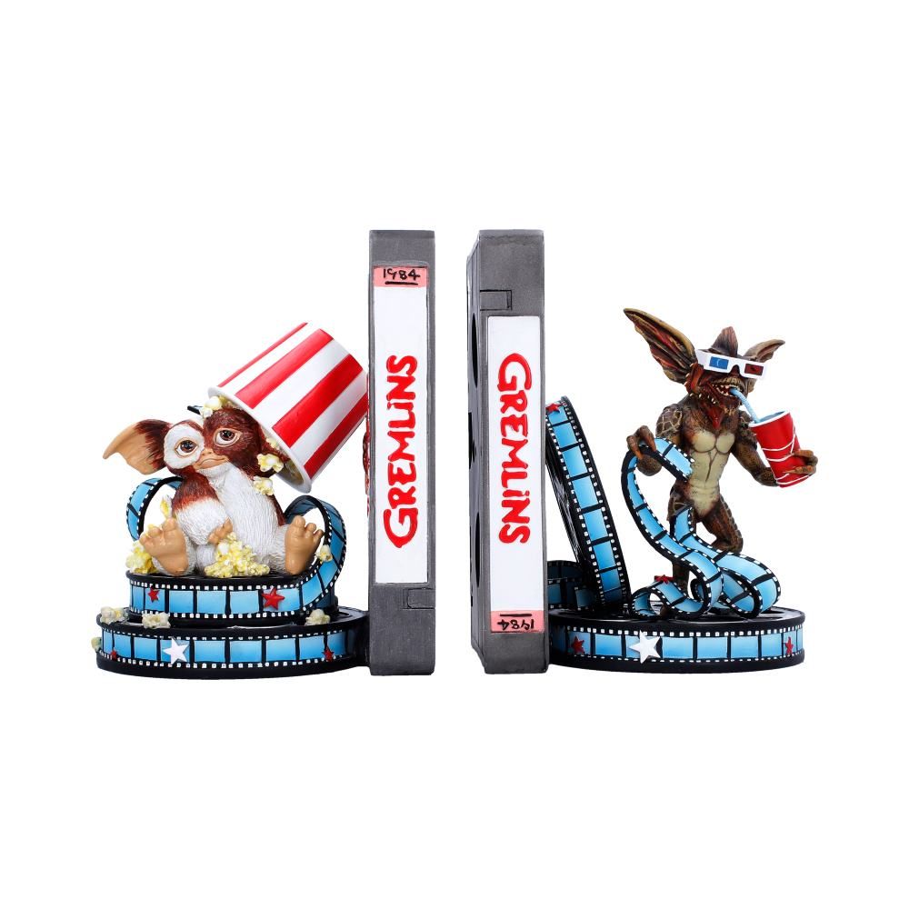 Gremlins – Official Gizmo & Stripe Bookends Decorative Figurine - Tophatter Daily Deals
