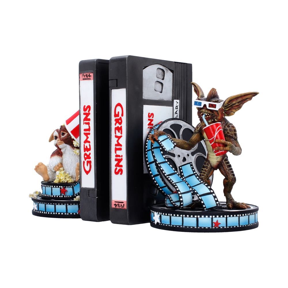Gremlins – Official Gizmo & Stripe Bookends Decorative Figurine - Tophatter Daily Deals