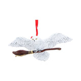 Harry Potter – Hedwig in Flight Hanging Ornament Hanging Ornament - Tophatter Daily Deals