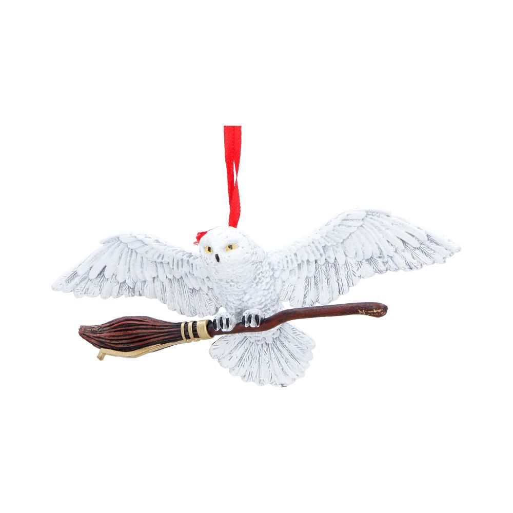 Harry Potter – Hedwig in Flight Hanging Ornament Hanging Ornament - Tophatter Daily Deals