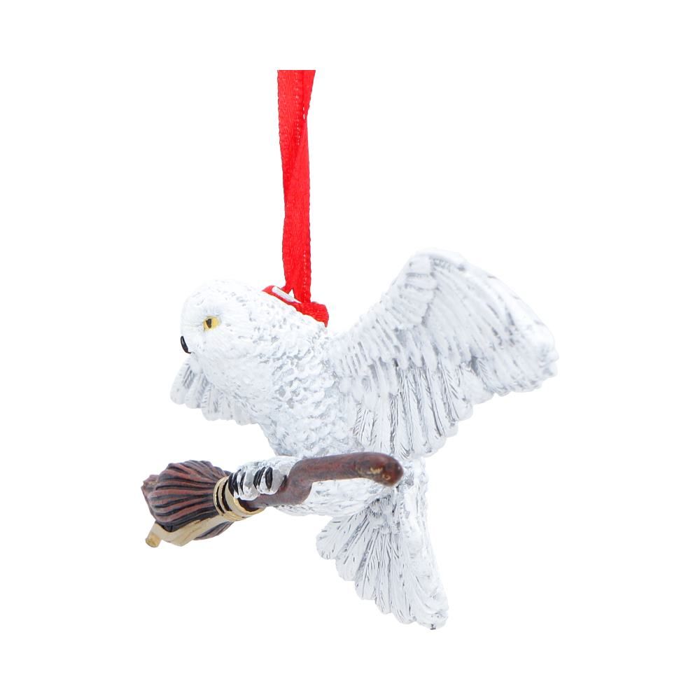 Harry Potter – Hedwig in Flight Hanging Ornament Hanging Ornament - Tophatter Daily Deals
