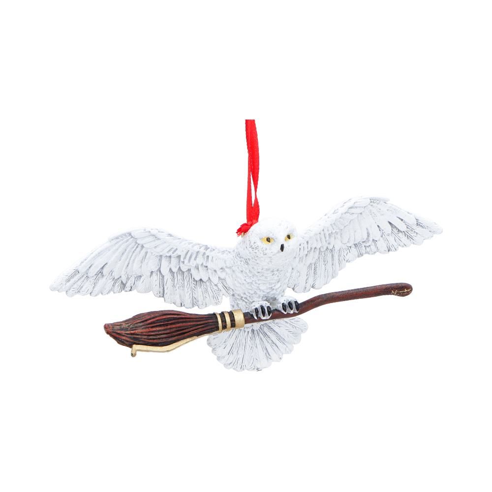 Harry Potter – Hedwig in Flight Hanging Ornament Hanging Ornament - Tophatter Daily Deals