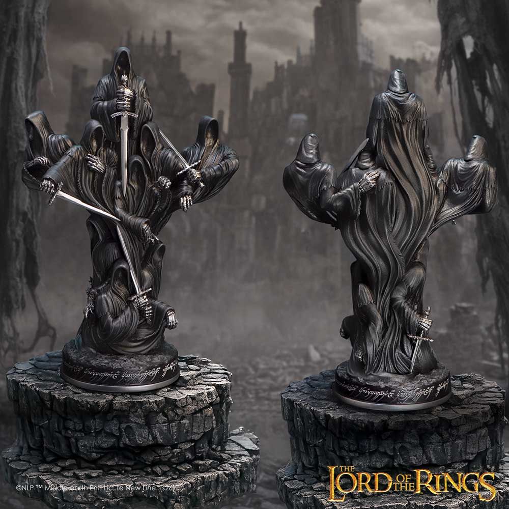 Lord of the Rings – Official Ringwraiths of Middle-Earth Figurine Collectible Figure - Tophatter Daily Deals