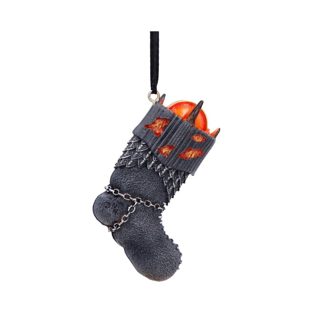 Lord of the Rings – Official Sauron Stocking Hanging Ornament Hanging Ornament - Tophatter Daily Deals