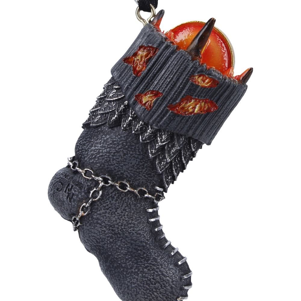 Lord of the Rings – Official Sauron Stocking Hanging Ornament Hanging Ornament - Tophatter Daily Deals