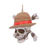 One Piece – Official Luffy Jolly Roger Hanging Ornament Hanging Ornament - Tophatter Daily Deals