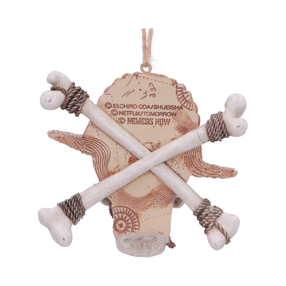One Piece – Official Luffy Jolly Roger Hanging Ornament Hanging Ornament - Tophatter Daily Deals