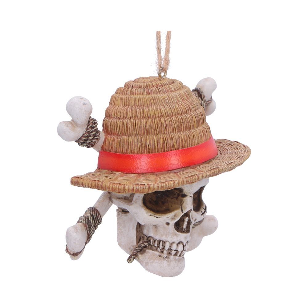 One Piece – Official Luffy Jolly Roger Hanging Ornament Hanging Ornament - Tophatter Daily Deals