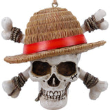 One Piece – Official Luffy Jolly Roger Hanging Ornament Hanging Ornament - Tophatter Daily Deals