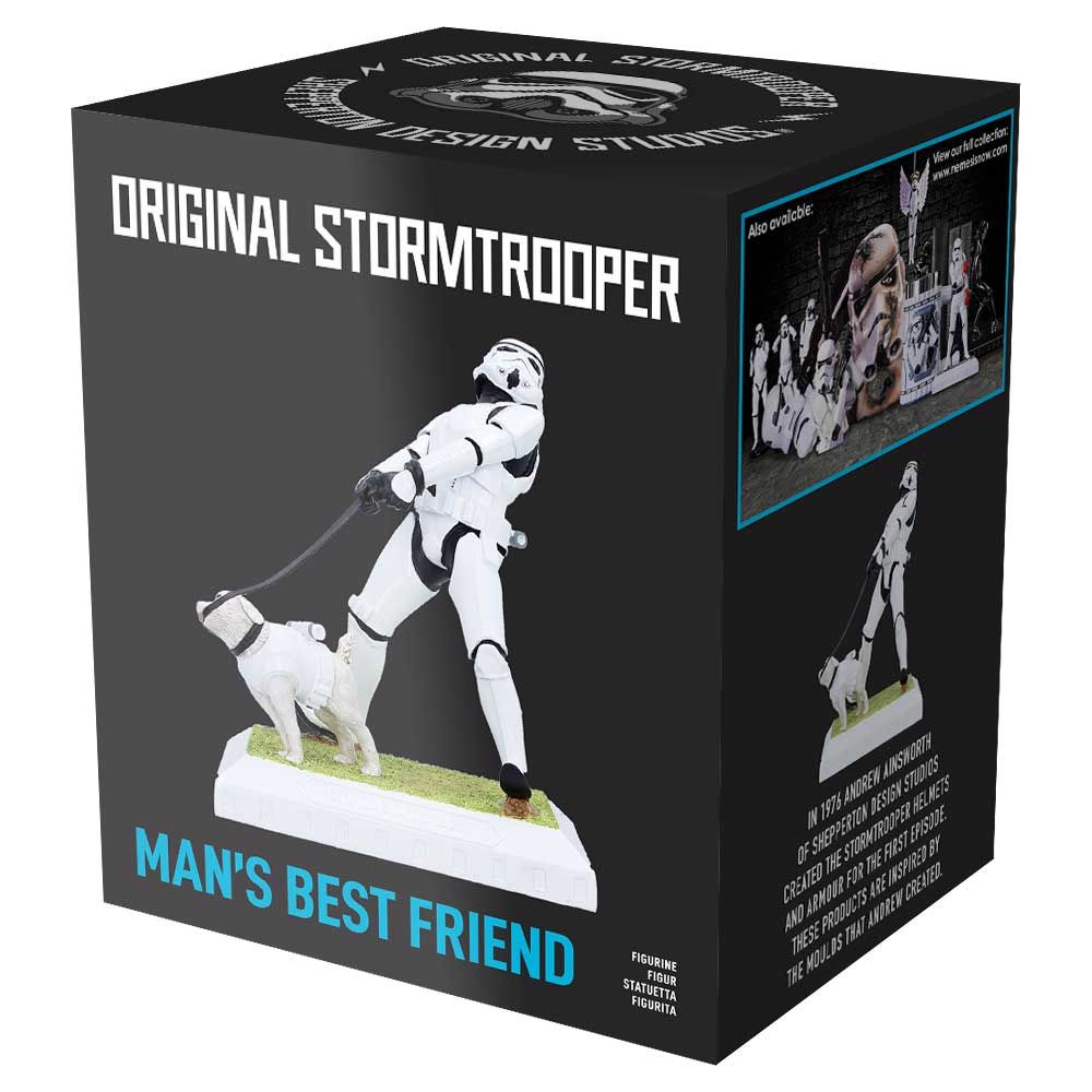 Original Stormtrooper – Official "Man's Best Friend" Collectible Figurine Decorative Figurine - Tophatter Daily Deals