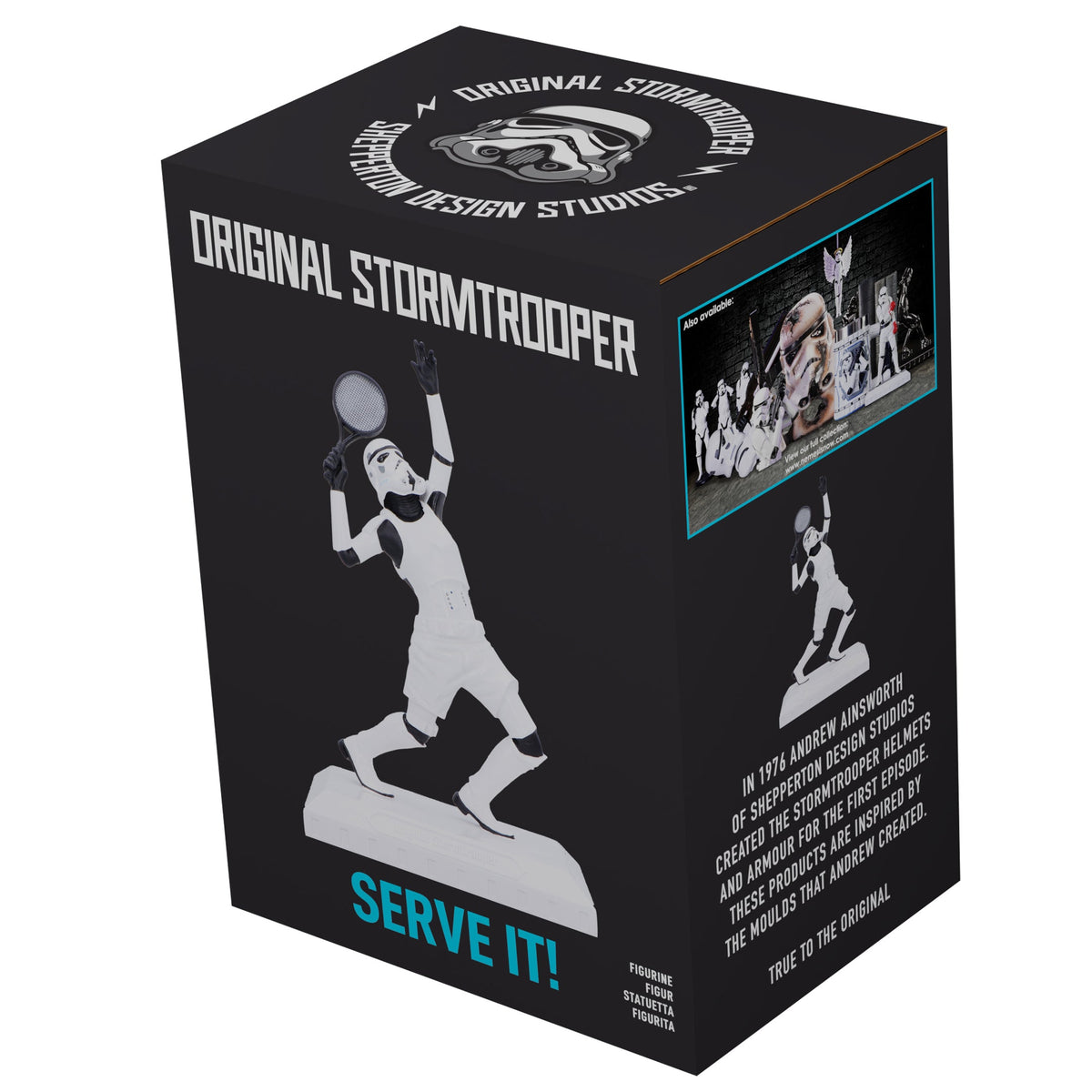 Original Stormtrooper – Official "Serve It!" Collectible Figurine Decorative Figurine - Tophatter Daily Deals
