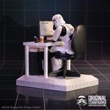 Original Stormtrooper – Official "Slave to the Wage" Collectible Figurine Decorative Figurine - Tophatter Daily Deals