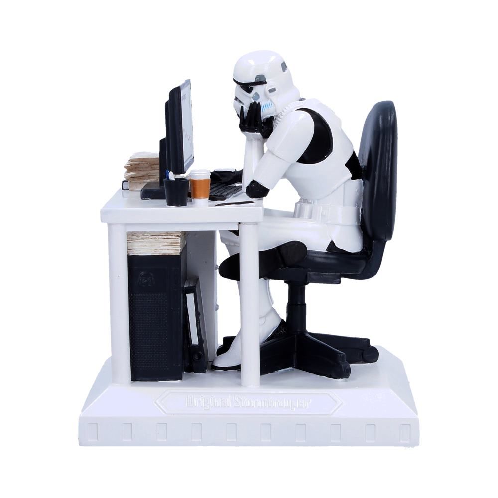 Original Stormtrooper – Official "Slave to the Wage" Collectible Figurine Decorative Figurine - Tophatter Daily Deals