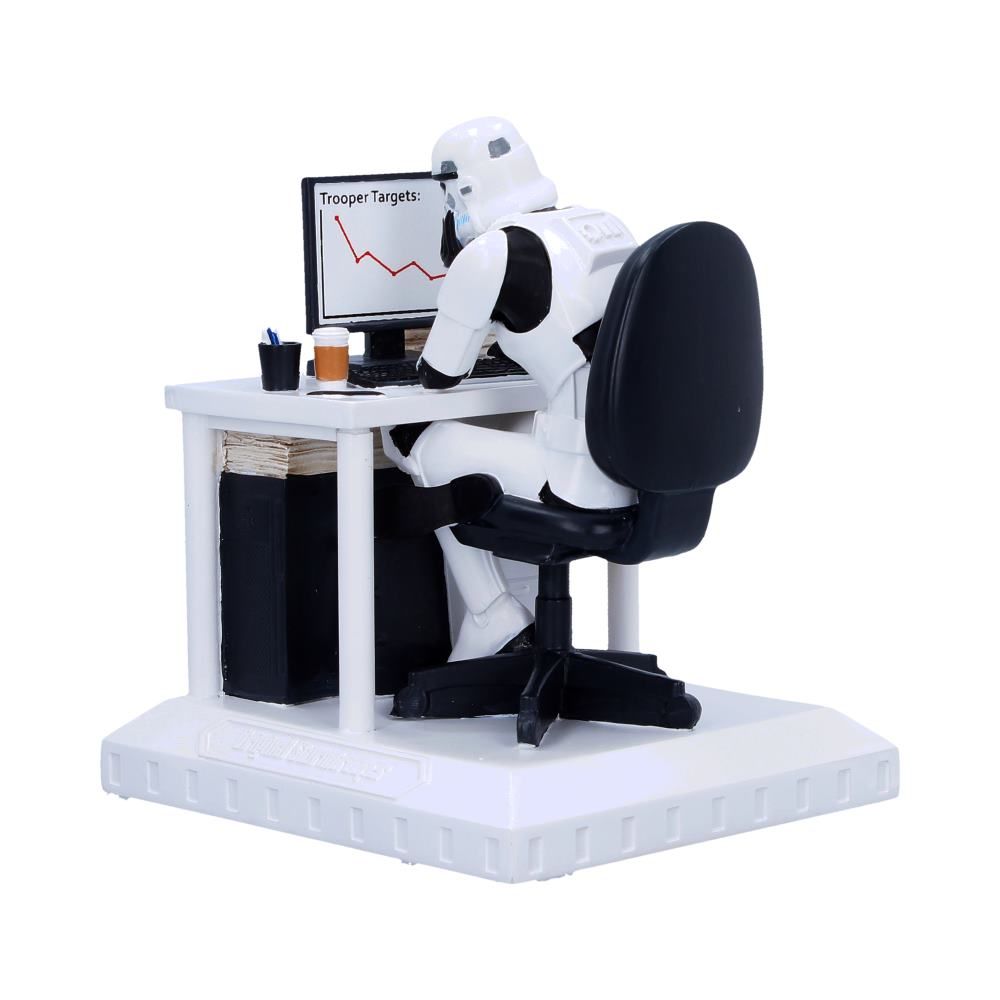 Original Stormtrooper – Official "Slave to the Wage" Collectible Figurine Decorative Figurine - Tophatter Daily Deals