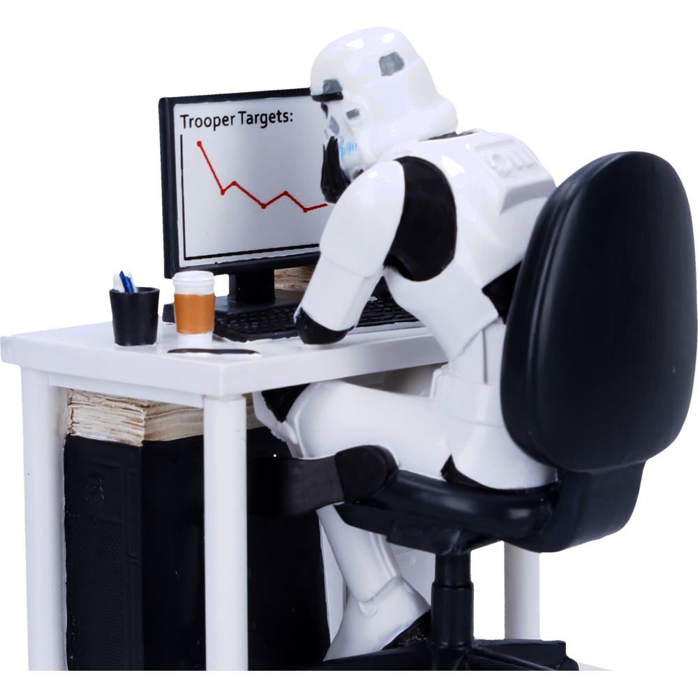 Original Stormtrooper – Official "Slave to the Wage" Collectible Figurine Decorative Figurine - Tophatter Daily Deals