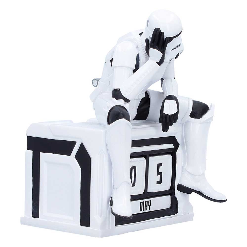 Original Stormtrooper – Official "What a Day" Perpetual Calendar Decorative Figurine - Tophatter Daily Deals