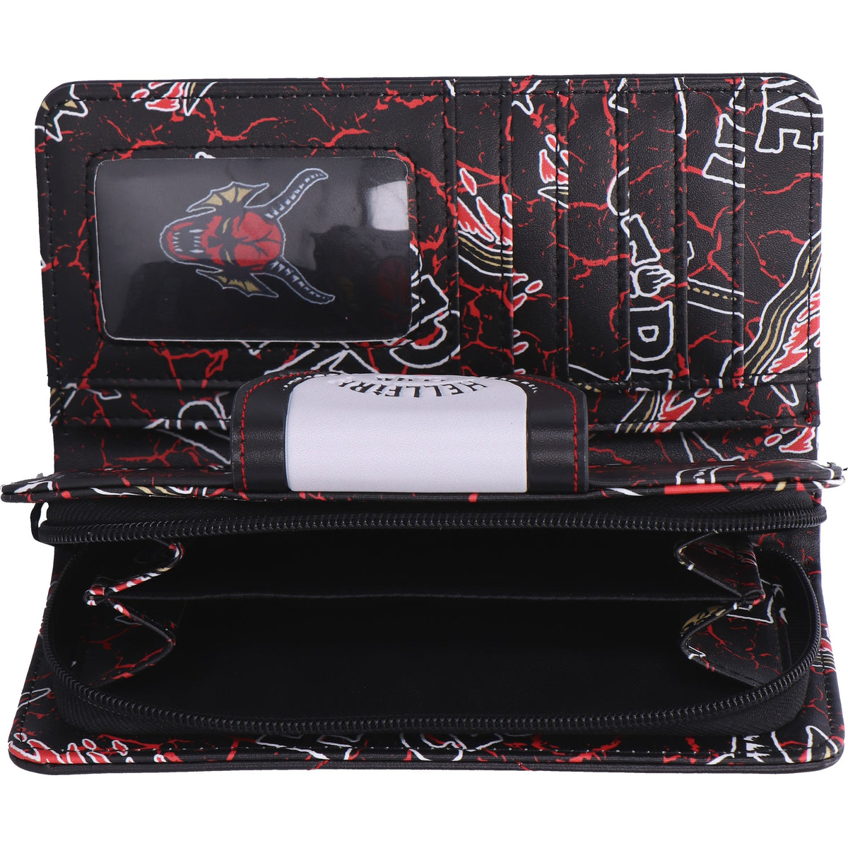 Stranger Things – Official "Hellfire Club" Embossed Purse Purse - Tophatter Daily Deals