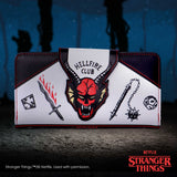 Stranger Things – Official "Hellfire Club" Embossed Purse Purse - Tophatter Daily Deals