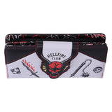 Stranger Things – Official "Hellfire Club" Embossed Purse Purse - Tophatter Daily Deals