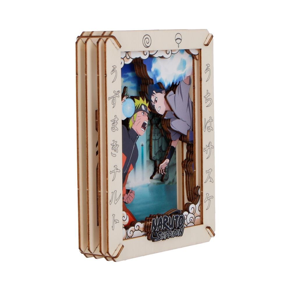 Naruto – "The Final Valley" Medium Wooden Theatre Collectible Display - Tophatter Daily Deals