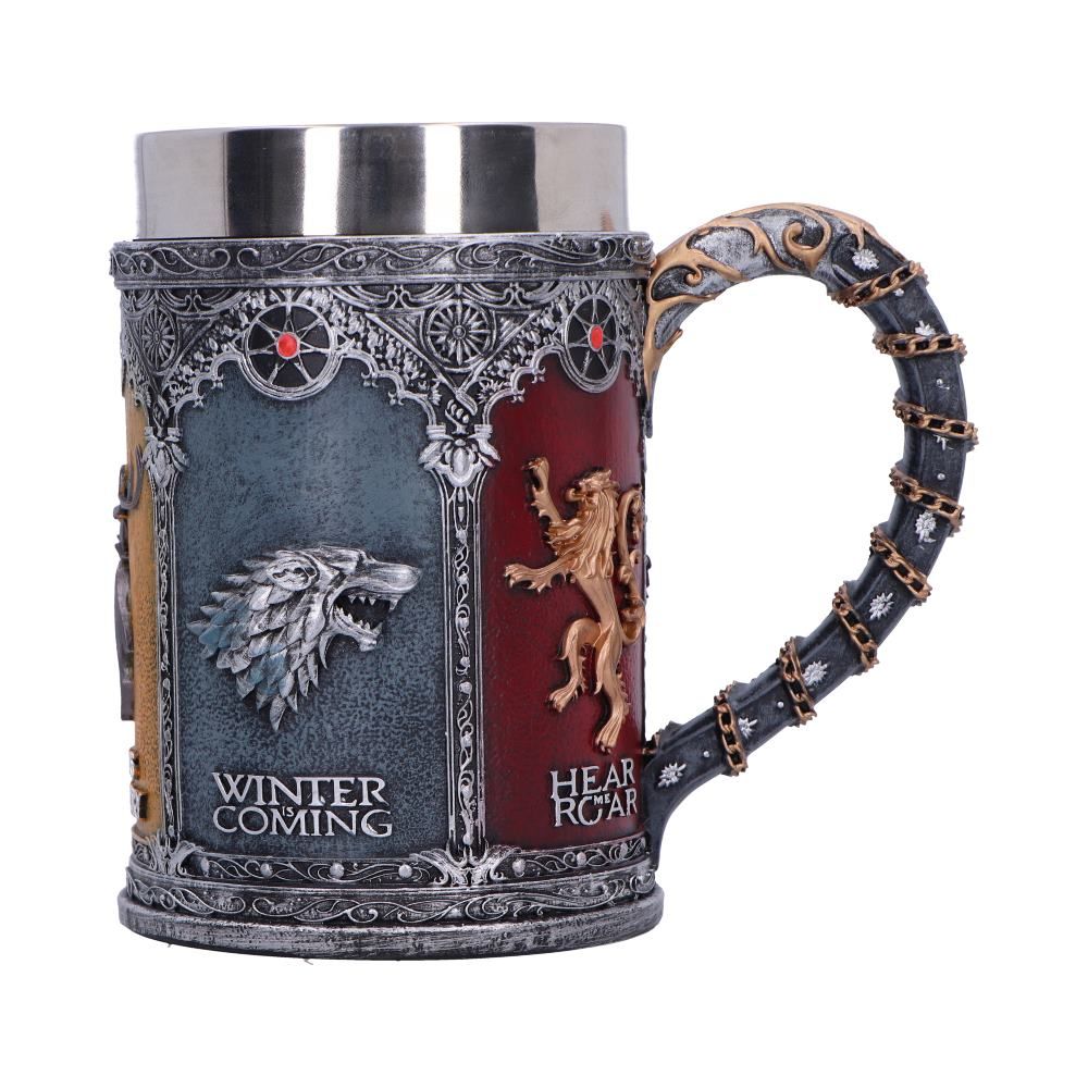 Game of Thrones – Official Great Houses Sigil Tankard Tankard - Tophatter Daily Deals